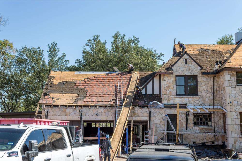 TTP Roofing offering vent repair services for better airflow in Buda, TX homes.